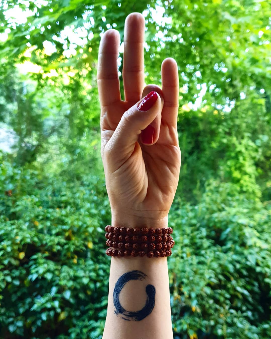 Agni Mudra finger represents inner peace