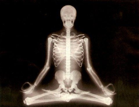 how to do white skeleton meditation