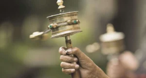 Buddhist Prayer Wheel